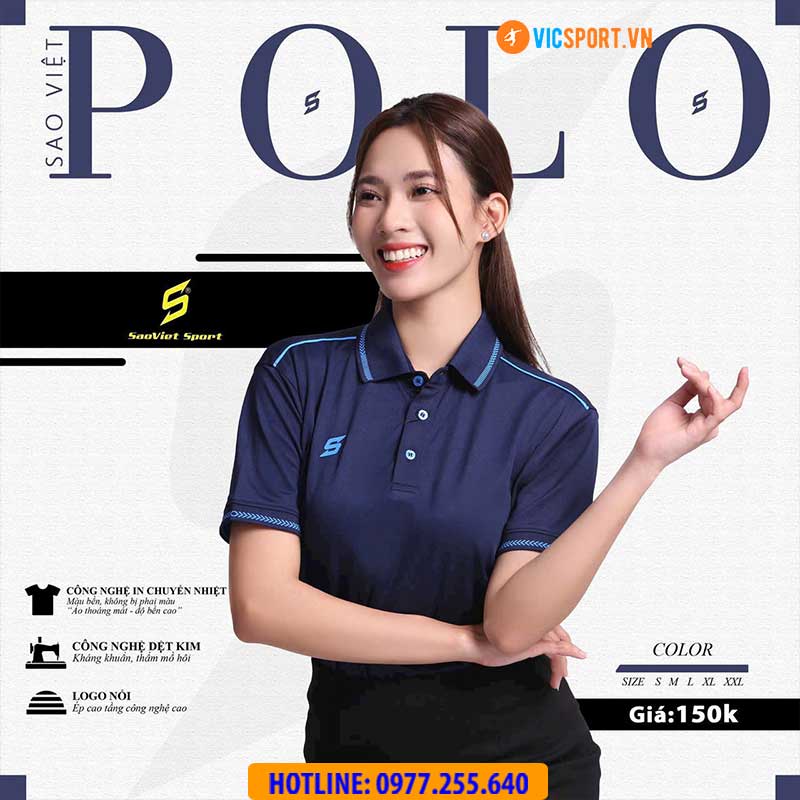 Áo Polo di chuyển SV Basic 1 - Hình ảnh 26