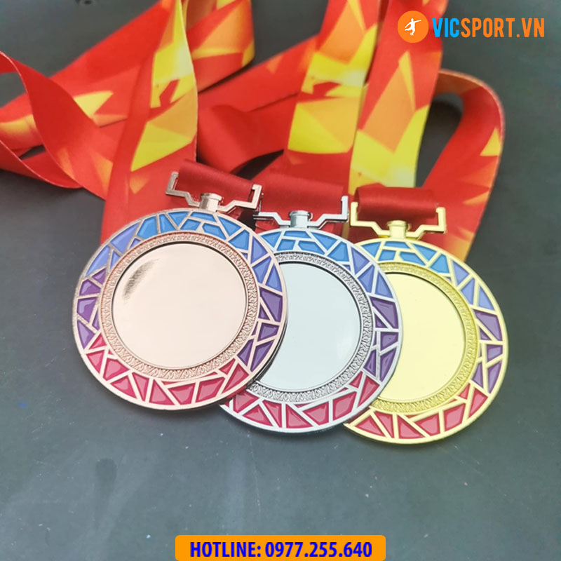 Huy chương kim loại hội thao dây đỏ - Hình ảnh 4