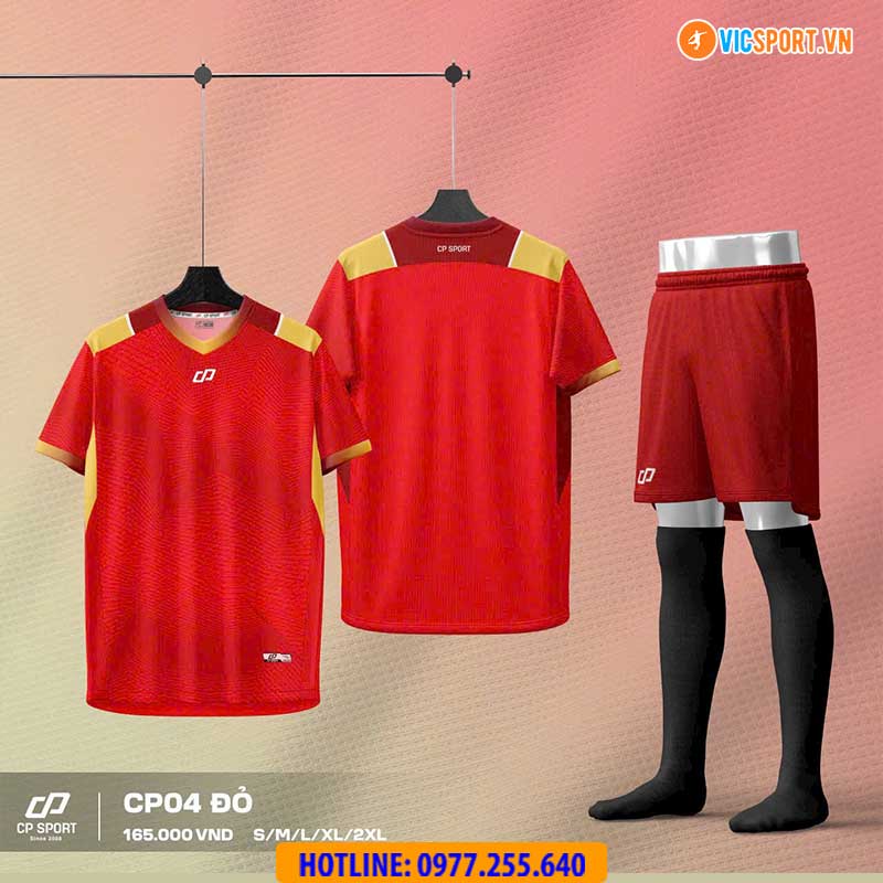 Áo đá banh không logo CP04 - Hình ảnh 23