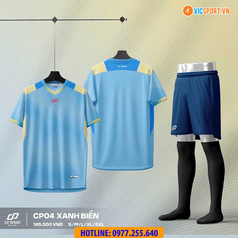 Áo đá banh không logo CP04 - Hình ảnh 27