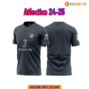 Áo đá banh Clb Atlectico Madrid mùa giải 2024-2025 vải mè