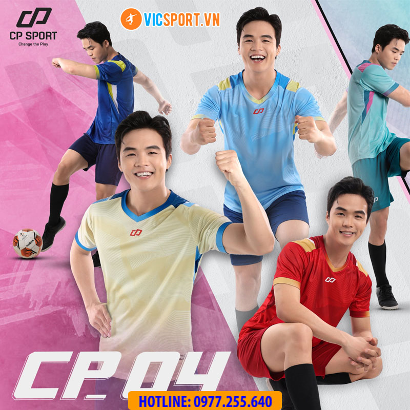 Áo đá banh không logo CP04