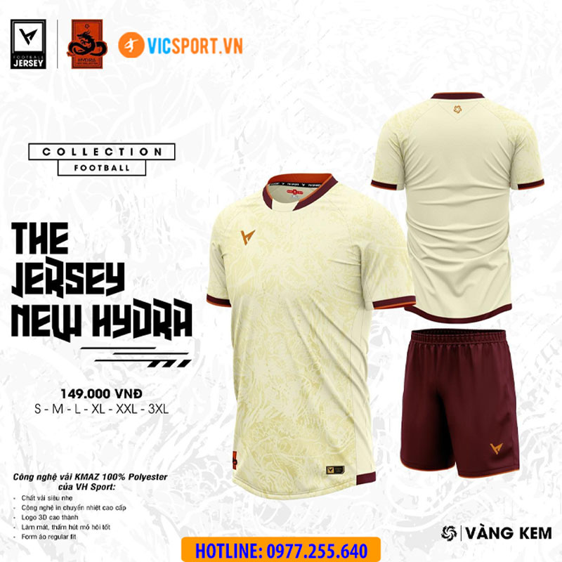 Áo đá banh không logo VH Hydra - Hình ảnh 20