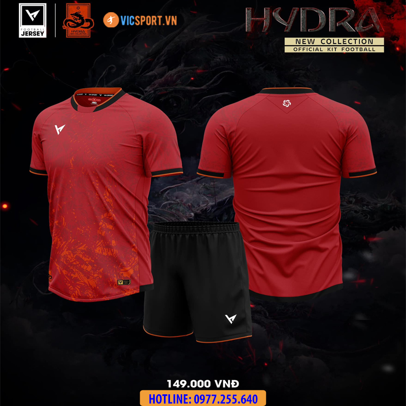 Áo đá banh không logo VH Hydra - Hình ảnh 35