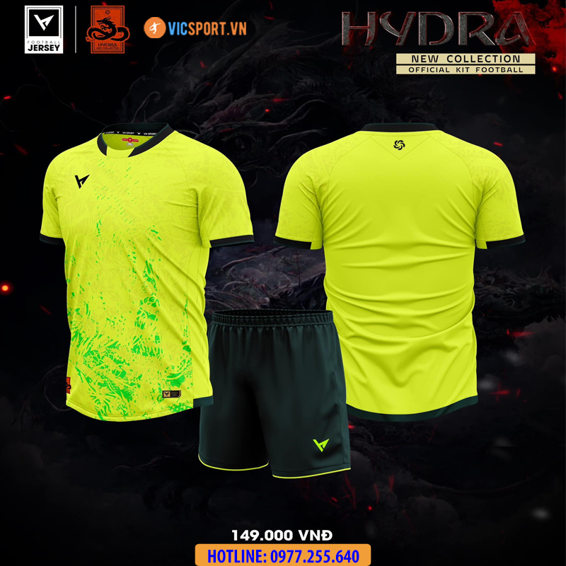 Áo đá banh không logo VH Hydra - Hình ảnh 41