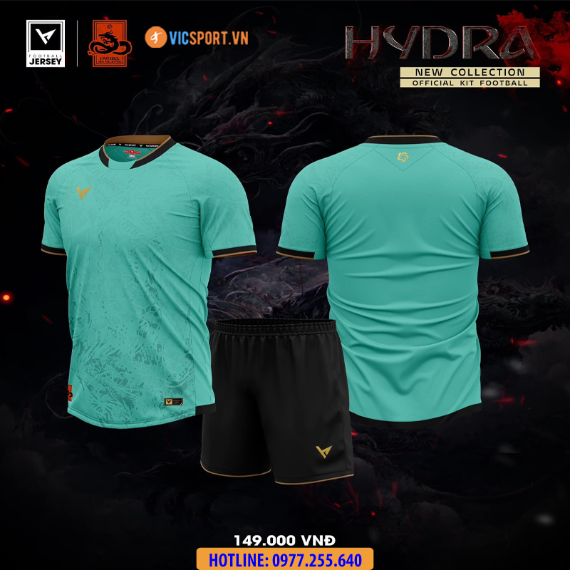 Áo đá banh không logo VH Hydra - Hình ảnh 39