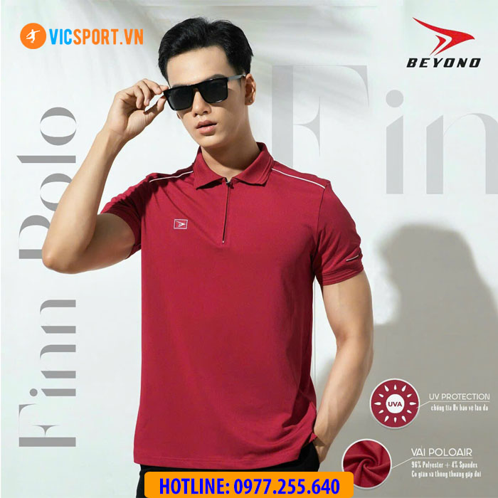 Áo polo di chuyển Beyono Finn - Hình ảnh 5