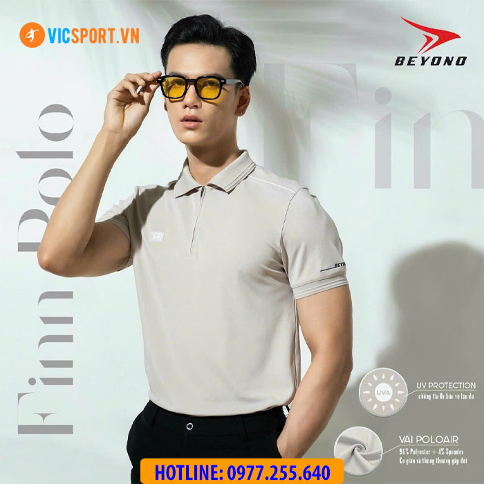 Áo polo di chuyển Beyono Finn - Hình ảnh 6