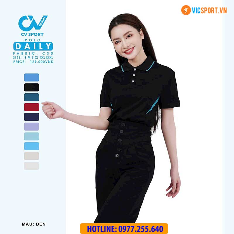Áo polo di chuyển CV Daily - Hình ảnh 24
