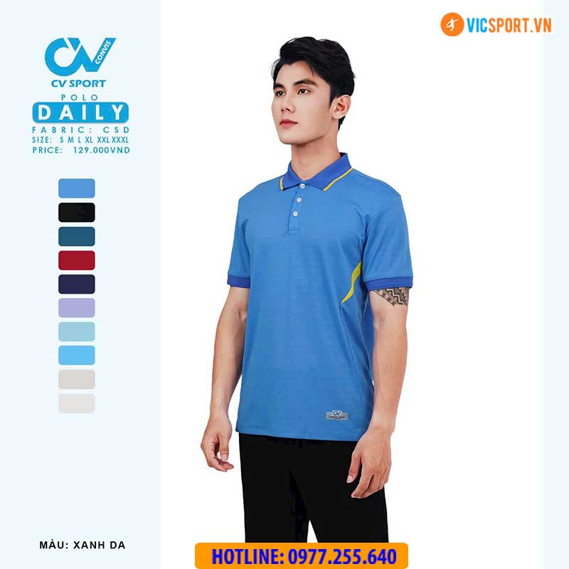 Áo polo di chuyển CV Daily - Hình ảnh 38