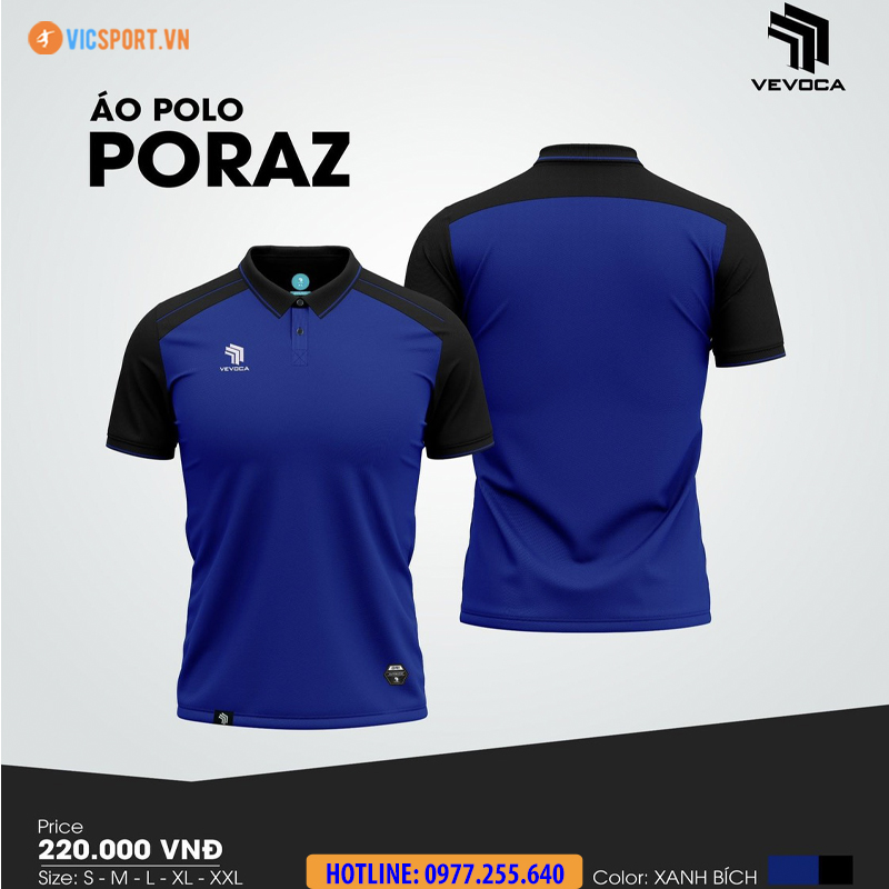 Áo polo di chuyển Vevoca Poraz - Hình ảnh 9