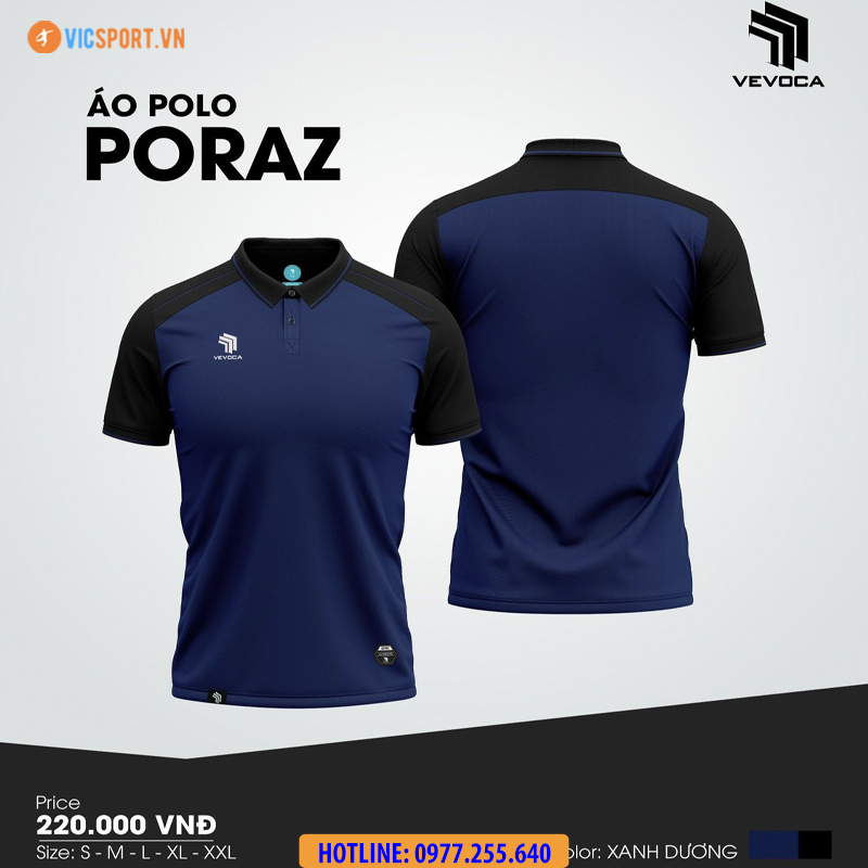 Áo polo di chuyển Vevoca Poraz - Hình ảnh 5