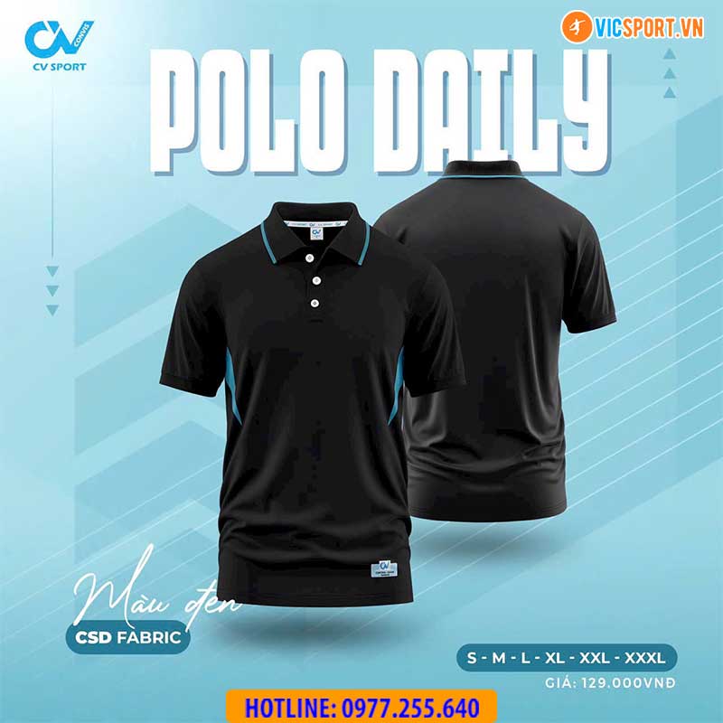 Áo polo di chuyển CV Daily - Hình ảnh 15