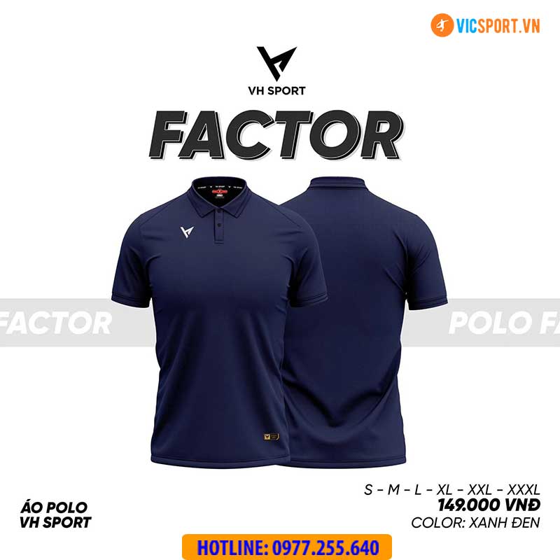 Áo polo di chuyển VH Factor - Hình ảnh 25