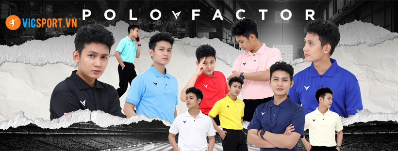 Áo polo di chuyển VH Factor - Hình ảnh 17