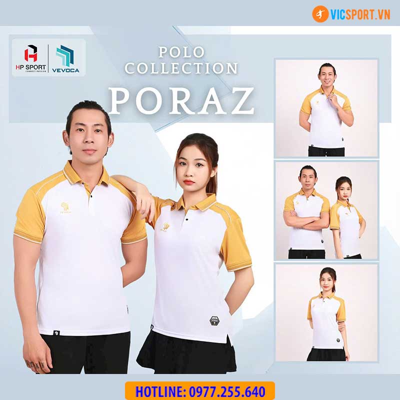 Áo polo di chuyển Vevoca Poraz - Hình ảnh 14