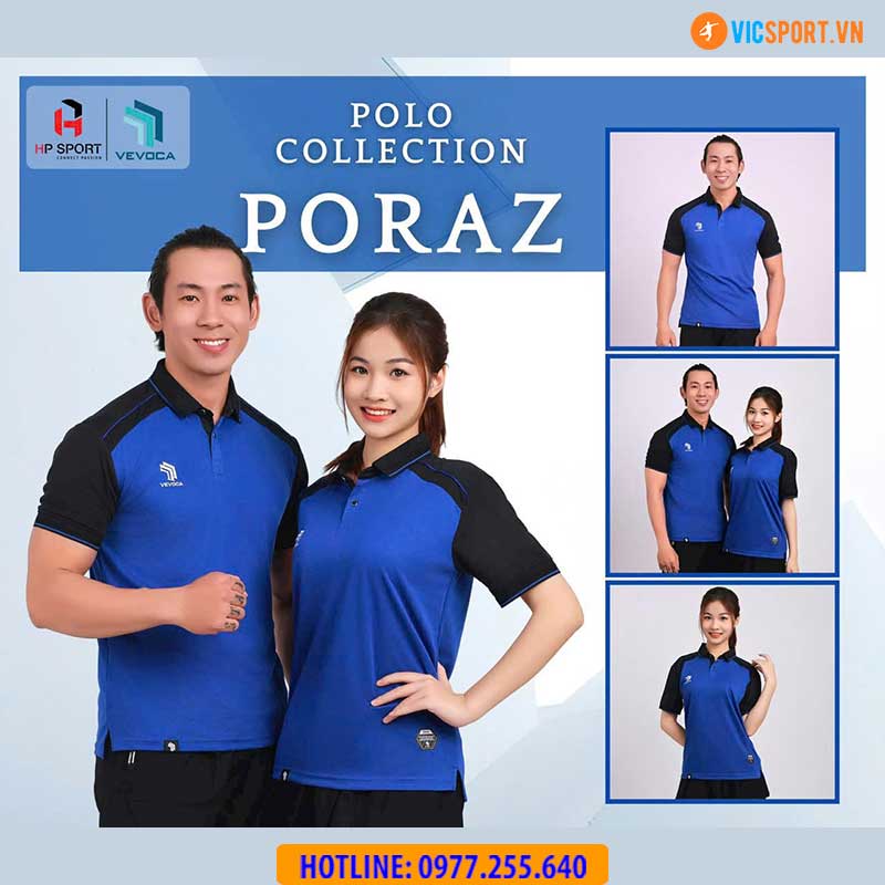 Áo polo di chuyển Vevoca Poraz - Hình ảnh 16