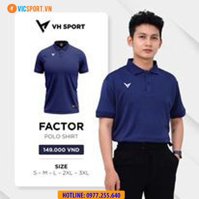 Áo polo di chuyển VH Factor - Hình ảnh 14