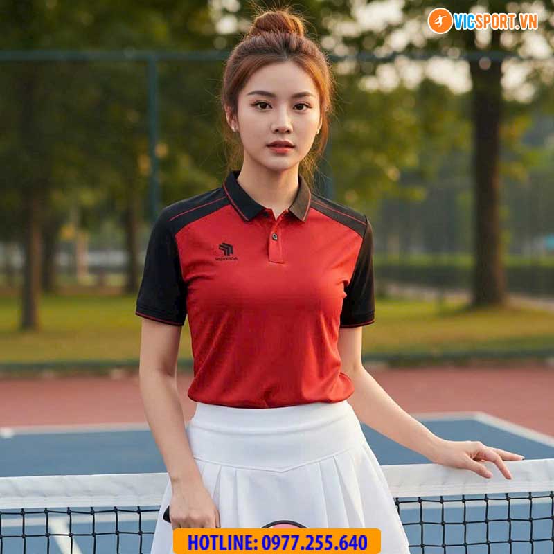 Áo polo di chuyển Vevoca Poraz - Hình ảnh 20