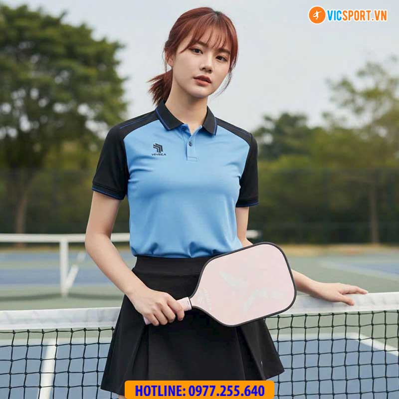 Áo polo di chuyển Vevoca Poraz - Hình ảnh 25