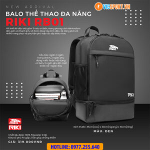 Balo thể thao đa năng Riki RB01