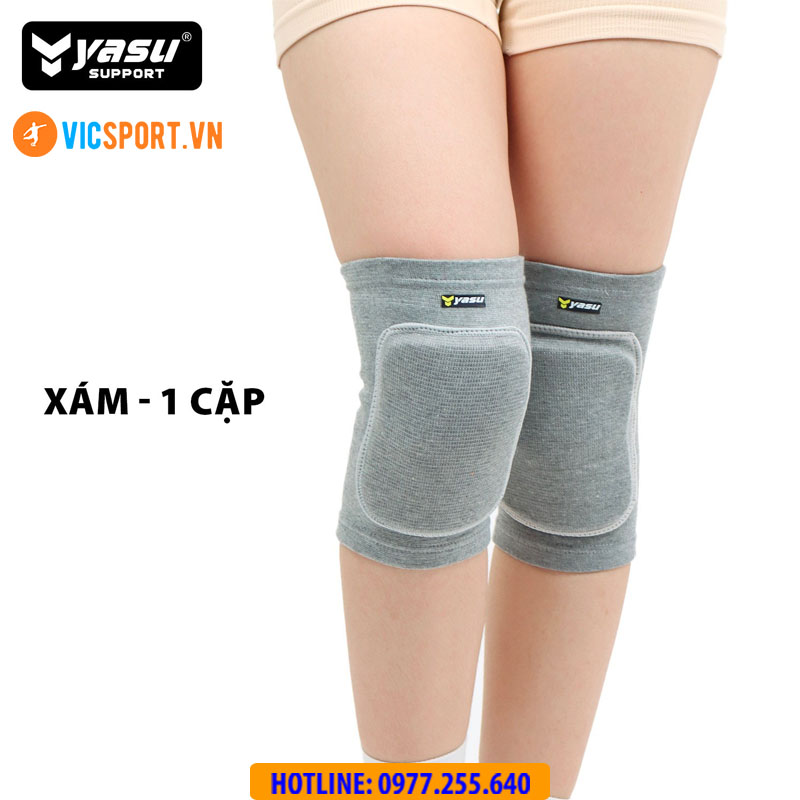 Cặp bó gối yoga gym Yasu 0210YS có đệm - Hình ảnh 2