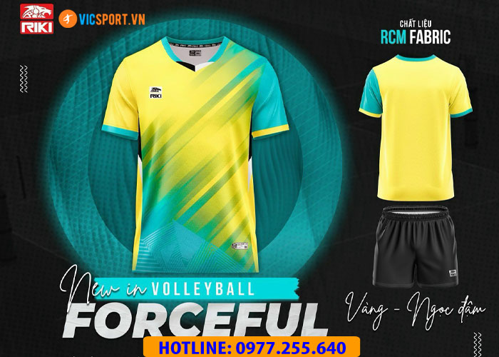 Quần áo bóng chuyền nam Riki Forceful - Hình ảnh 11