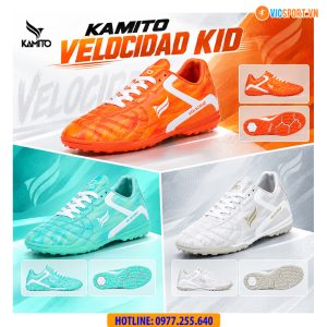 Giày trẻ em Kamito Velocidad Fire Back đế TF