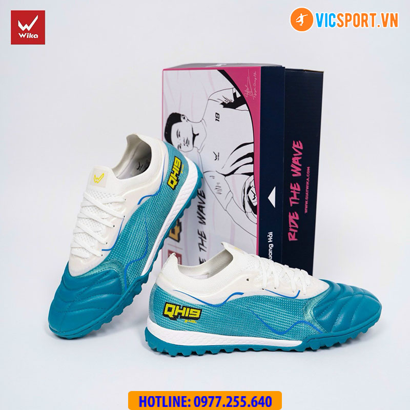 Giày đá banh Wika QH19 Z-Vol Quang Hải đế TF - Hình ảnh 4