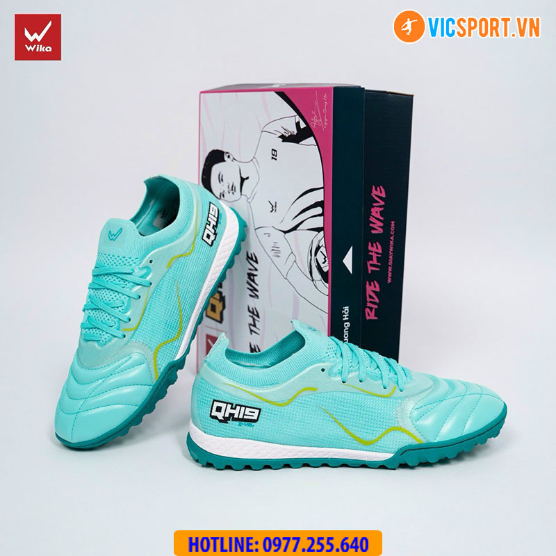 Giày đá banh Wika QH19 Z-Vol Quang Hải đế TF - Hình ảnh 2