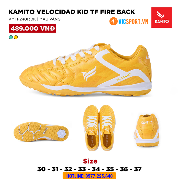 Giày trẻ em Kamito Velocidad Fire Back đế TF - Hình ảnh 14