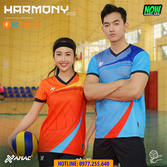 Quần áo bóng chuyền nam Amac Harmony - Hình ảnh 8