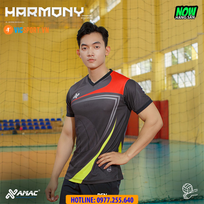 Quần áo bóng chuyền nam Amac Harmony - Hình ảnh 13