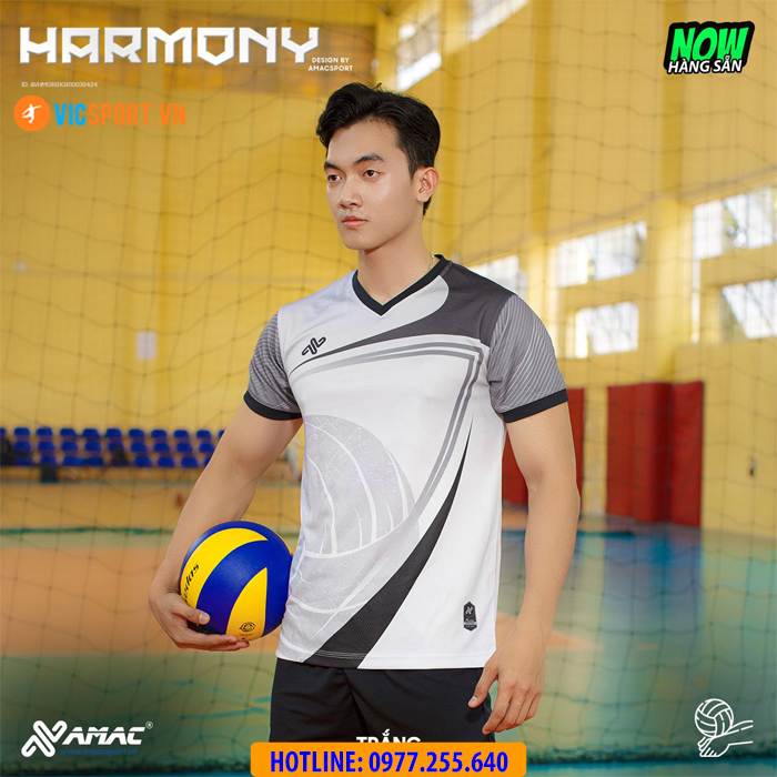 Quần áo bóng chuyền nam Amac Harmony - Hình ảnh 11
