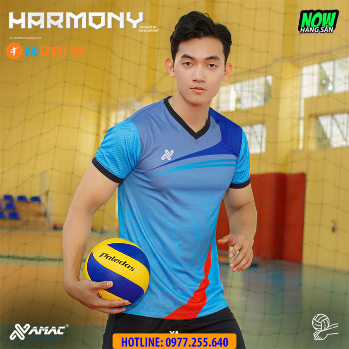 Quần áo bóng chuyền nam Amac Harmony - Hình ảnh 10