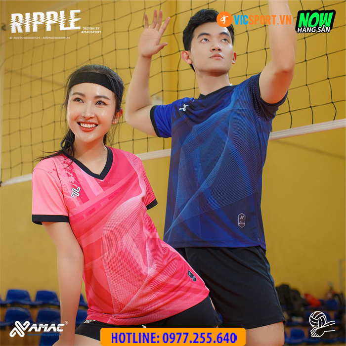 Quần áo bóng chuyền nam Amac Ripple - Hình ảnh 7