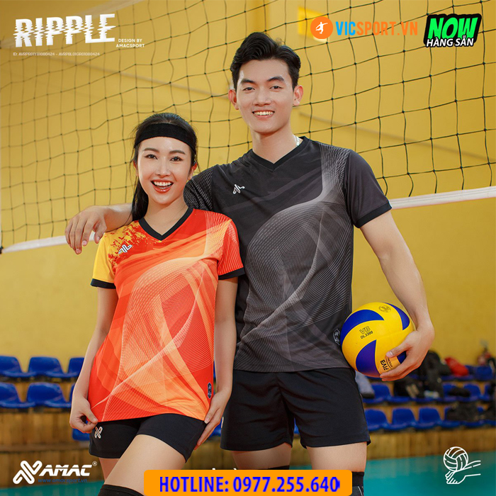 Quần áo bóng chuyền nam Amac Ripple - Hình ảnh 3
