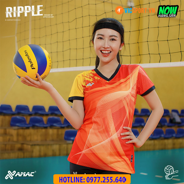 Quần áo bóng chuyền nam Amac Ripple - Hình ảnh 13