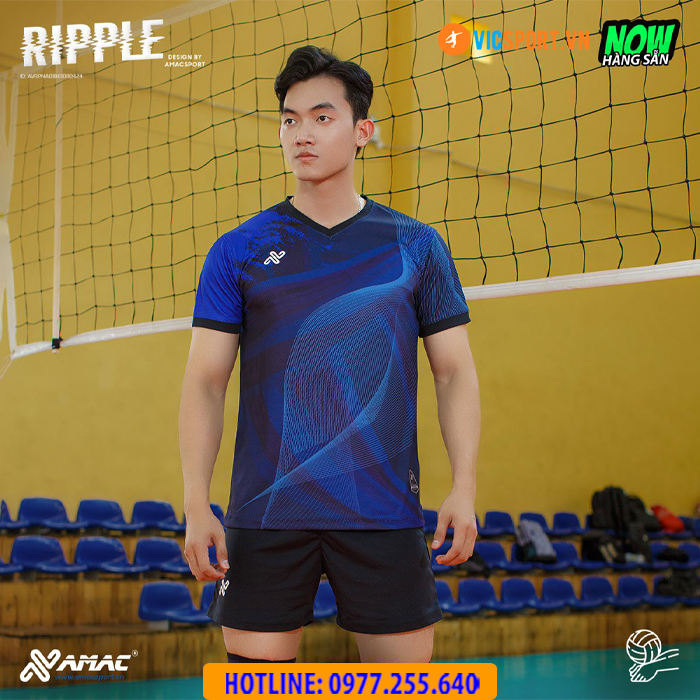 Quần áo bóng chuyền nam Amac Ripple - Hình ảnh 8