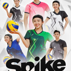 Quần áo bóng chuyền nam Amac Spike
