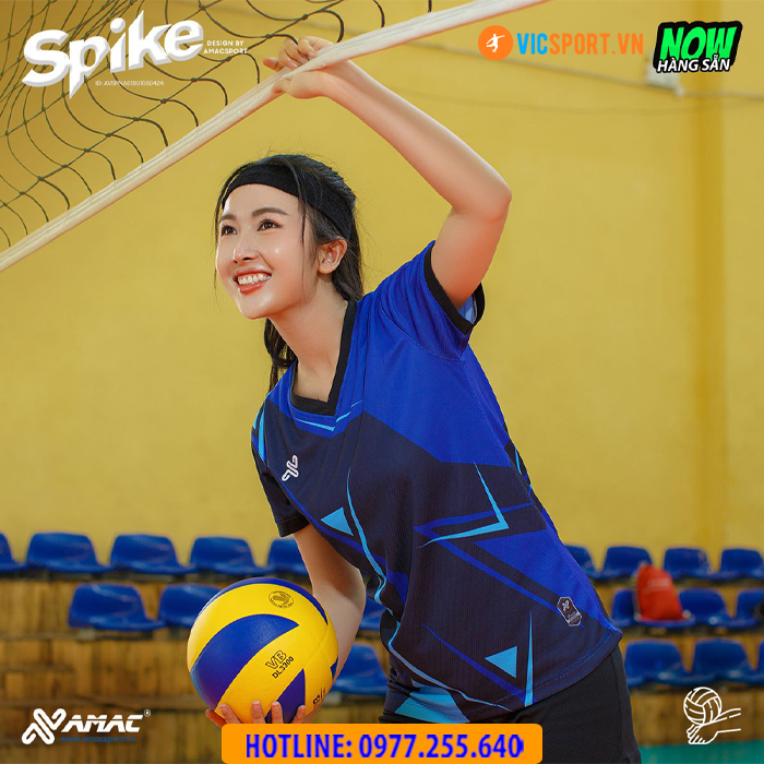 Quần áo bóng chuyền nữ Amac Spike - Hình ảnh 3