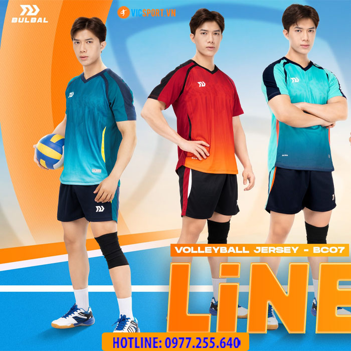 Quần áo bóng chuyền nam Bulbal Lineage BC07 - Hình ảnh 2