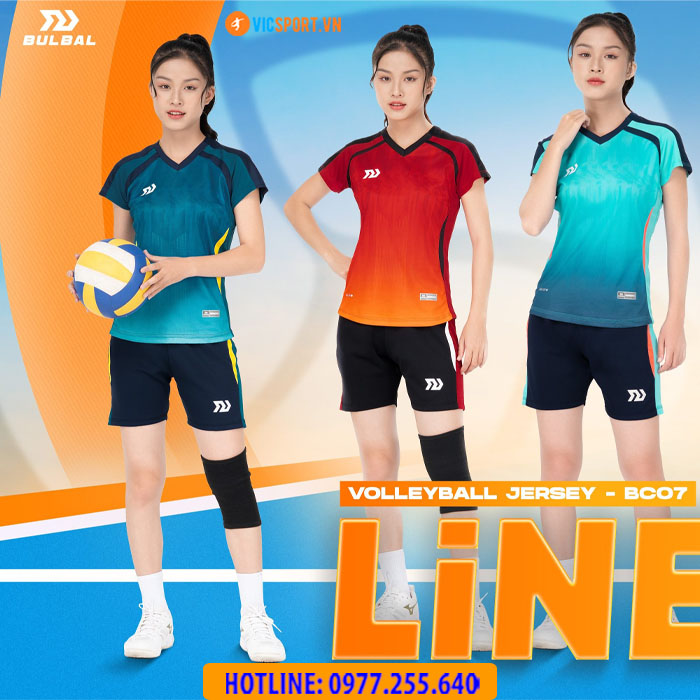 Quần áo bóng chuyền nữ Bulbal Lineage BC07 - Hình ảnh 2