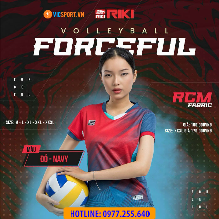 Quần áo bóng chuyền nữ Riki Forceful - Hình ảnh 6