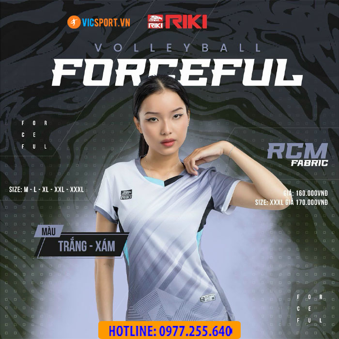 Quần áo bóng chuyền nữ Riki Forceful - Hình ảnh 4