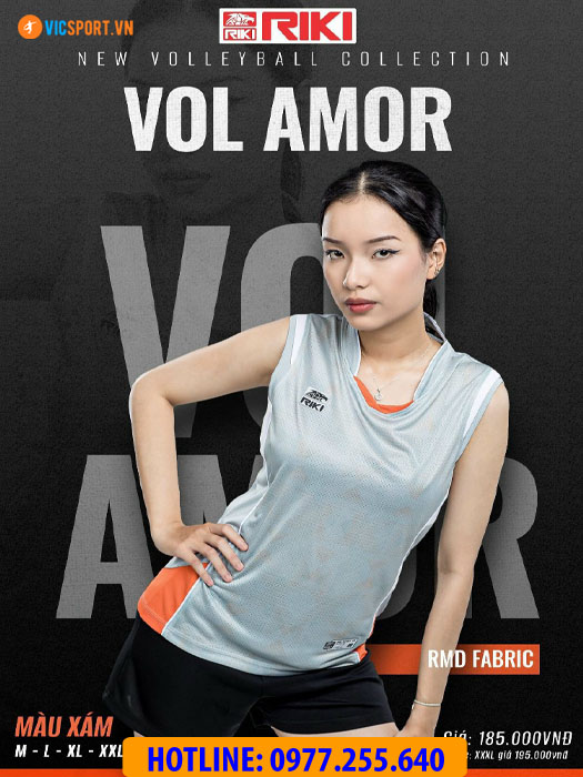 Quần áo bóng chuyền Riki Vol Amor - nữ - Hình ảnh 3