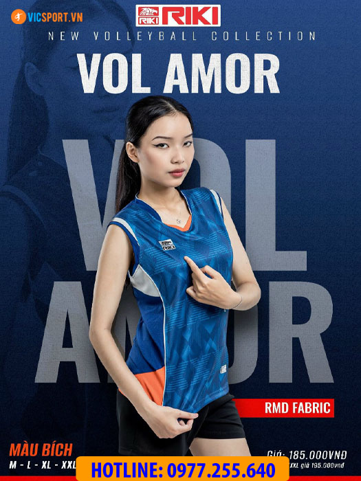 Quần áo bóng chuyền Riki Vol Amor - nữ - Hình ảnh 2