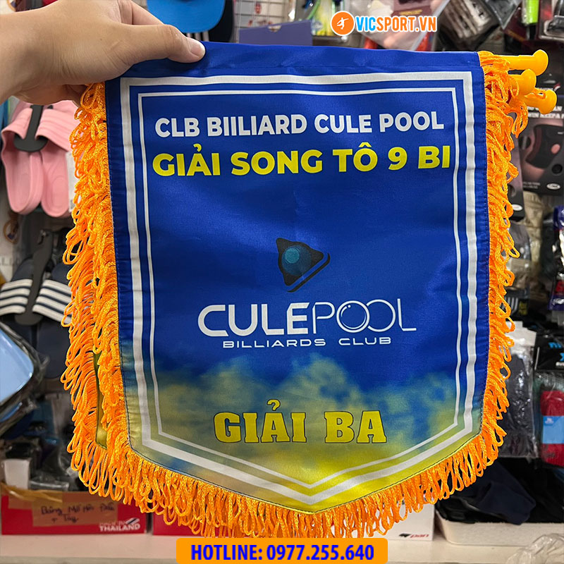 Cờ bầu lưu niệm - cờ giải (thiết kế theo yêu cầu) - Hình ảnh 19