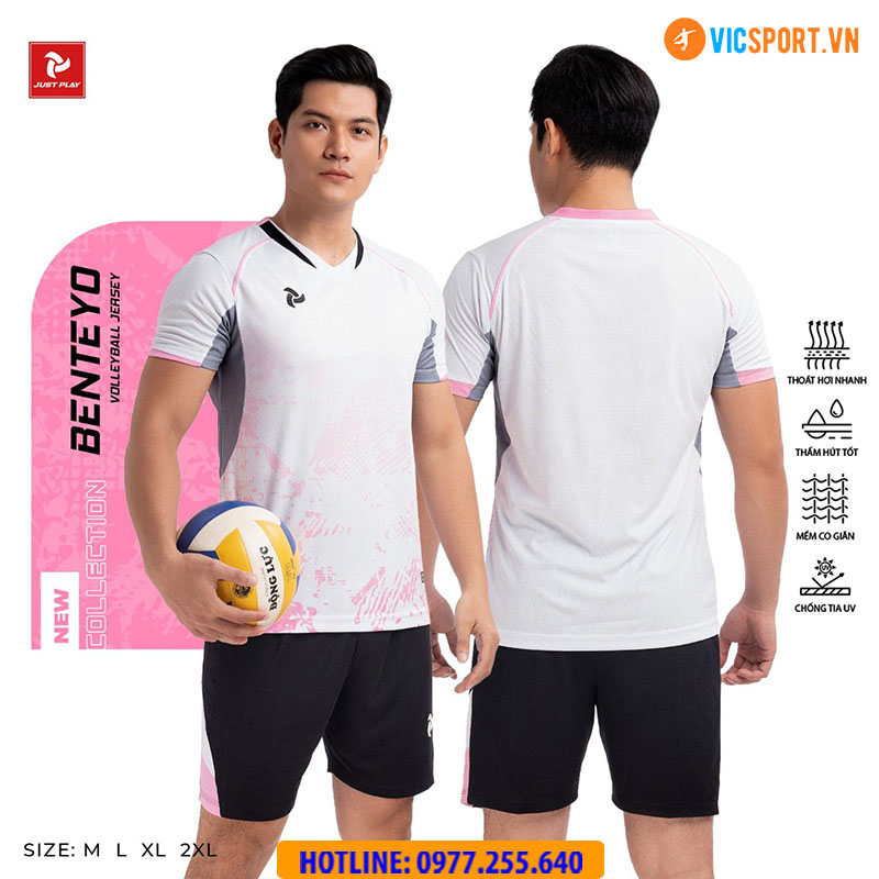 Quần áo bóng chuyền nam nữ Justplay Benteyo - Hình ảnh 25