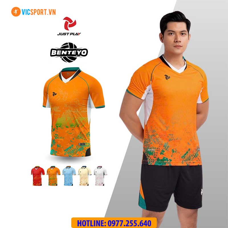 Quần áo bóng chuyền nam nữ Justplay Benteyo - Hình ảnh 11
